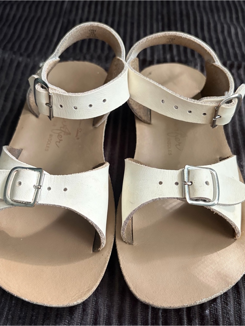 Sun San Surfer Buckle Sandals Size 10